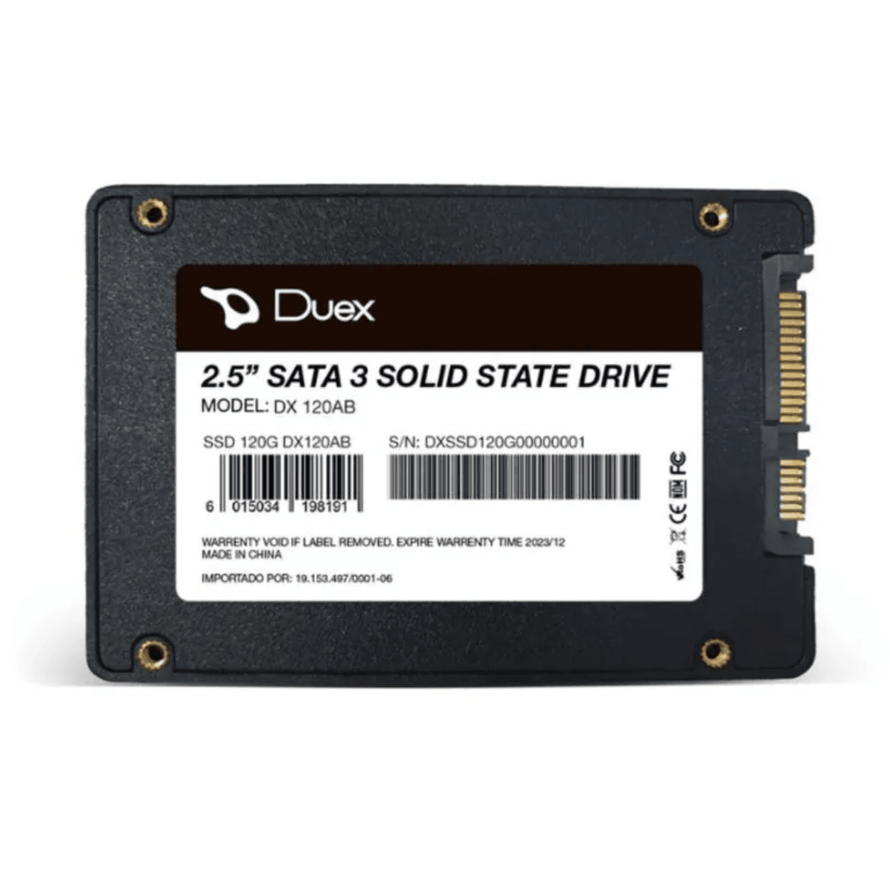 SSD DX120AB 120GB DX120AB - Duex
